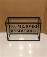 Аквариум стеклянный прямоугольный 10л без крышки akvarium-10l